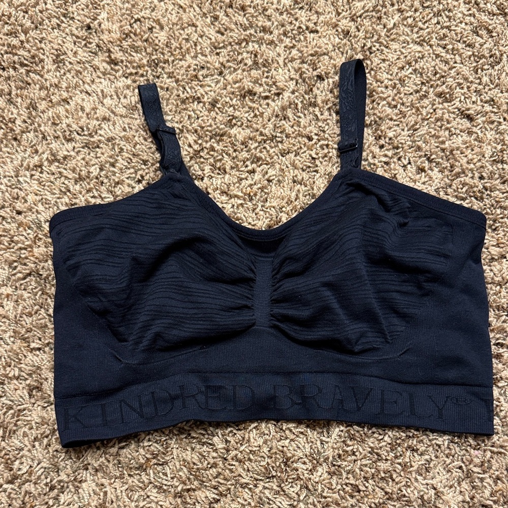 Kindred Bravely Navy Nursing Bra